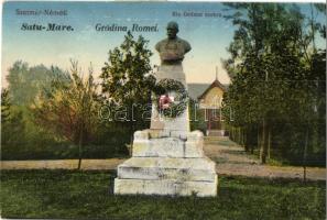 Szatmárnémeti, Satu Mare; Kis Gedeon szobor / statue