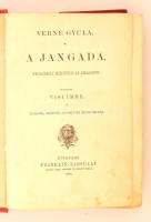 Verne Gyula: A Jangada. Bp., 1896, Franklin. Fekete-fehér illusztrációkkal. Kopott díszes vászonköté...