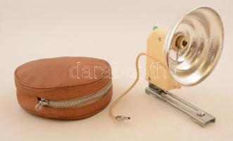 VEB Elgawa Plauen	Elfi egyesvaku	bőrtokban, leírással