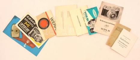 Fényképezőgépek leírásai, kezdve korai Kodaktól modern Ofotértig