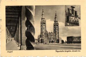 Szeged, Fogadalmi templom, zenélő óra (EB)