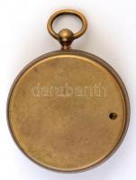 cca 1890-1910, Juszt Ferencz zsebbarométer, d: 5 cm /

cca 1890-1910 Pocket barometer, d: 5 cm