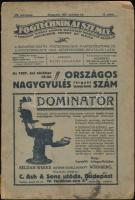 1927-1929 a Fogtechnikai Szemle két lapszáma (7. évf. 10., 9. évf. 3.), érdekes írásokkal, példányonként változó állapotban