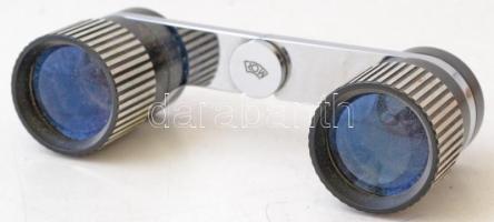 Színházi látcső, saját, kicsit sérült tokjában, egyébként jó állapotban