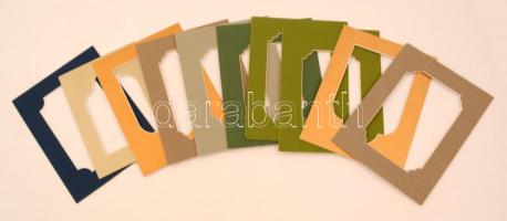 10 db paszpartu, különböző méretben, jó állapotban