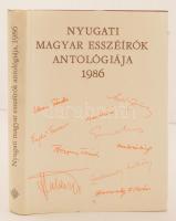 Nyugati magyar esszéírók antológiája 1986. Vál., szerk.: Borbándi Gyula. Bern, 1986, Európai Protestáns Magyar Szabadegyetem. Vászonkötésben, papír védőborítóval, jó állapotban.