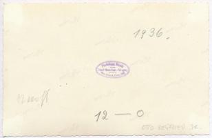 1936 Karl Weinrich Schule der NSDAP Gau Kurhessen. Photohaus Stautz Bad Sooden-Werra. A Nemzetszocia...