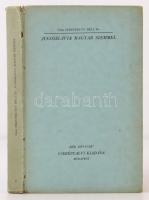 Vitéz Feketekúty Bély Dr.: Jugoszlávia magyar szemmel. Kék könyvek 7. Budapest, 1940, Cserépfalvi. Kiadói kartonált papírkötés, a gerince némileg sérült.