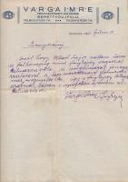 1926-1930 Mohács, Berettyóújfalu, Fotózással kapcsolatos levélpapír, bizonyítványok, fényképészek al...