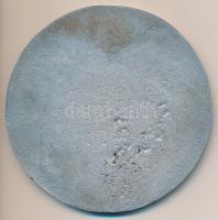 ~1950. "Kiváló Légoltalmi Munkáért" Al plakett, eredeti tokban (93mm) T:2,2-