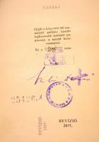 Szabó Dezső: Csodálatos élet. 1-2. köt. Bp., 1921, Táltos. Első kiadás! Az első kötet sorszámozott (...