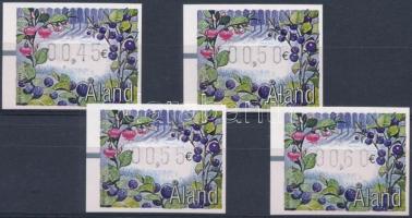 4 db Automata bélyeg, 4 Automatic stamps