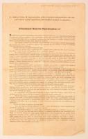 1857 Kecskemét, A kecskeméti református egyház tanácsának folyamodványa sérelmeinek orvoslására