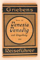 Griebens Reiseführer. Venezia - Venedig / 1926. Útikönyv sok térképpel, szép állapotban / with many maps in full linen bindig, in good condition