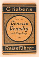 Griebens Reiseführer. Venezia - Venedig / 1926. Útikönyv sok térképpel, szép állapotban / with many maps in full linen bindig, in good condition