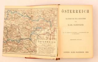 Karl Baedeker: Österreich Handbuch für Reisiende. Leipzig, 1926, Verlag von Karl Baedeker, Kiadói ar...