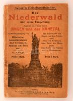 Woerls Reisehandbücher: Niederwald u. s. Umgebung. Leipzig, 1904. Utikönyv papír kötésben, / In paper binding.