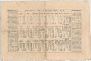 Budapest 1888. "Magyarországi Jószív-Egyesület" sorsjegykölcsön 2Ft-ról, szárazpecséttel, ...