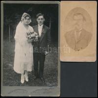 cca 1880-1910 8 db keményhátú fotó, portrék, magyar és külföldi műtermekből vegyesen (Krakkó, Budape...