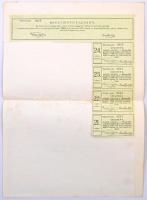 Moson, Mosonmagyaróvár 1927. "Moson-Magyaróvári Szikvizgyár Részvénytársaság" részvénye 10...