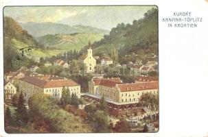 Krapinske toplice, Krapina-Töplitz; Látkép / general view (EK)