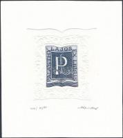 Bálint Ferenc (1960-): Ex Libris Palásthy Lajos. Rézkarc-aquatinta, papír, jelzett, 6.5x6 cm.