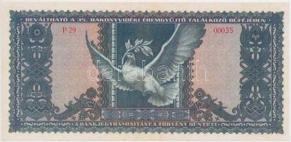 Pápa 2016. "35. Bakonyvidéki Éremgyűjtő Találkozó" 500Ft pénzpótló utalvány T:I-