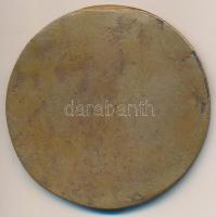 Reményi József (1887-1977) DN "Megkötözött asszony" Br plakett (61mm) T:2 patina