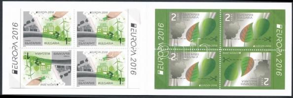 Europa CEPT, Environmental Awareness stamp booklet, Europa CEPT, Környezettudatosság bélyegfüzet