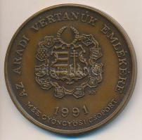 Bognár György (1944-) 1991. "MÉE Gyöngyösi Csoport - Aradi Vértanúk / Láhner György" Br em...