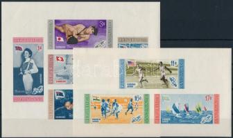 Olympics set + 4 hinged blocks Olimpia sor + 4 db falcos blokk