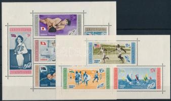 Olympics set + 4 hinged blocks Olimpia sor + 4 db falcos blokk