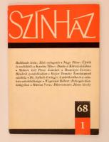 1968 Színház. Színházművészeti folyóirat. I.évfolyam, 1. szám. Lapkiadó Vállalat. Kiadói papírkötés.