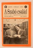 cca 1959 Baróti Géza - Forgács István - Liska Dénes: A Szabó család. 1 szám. Rajzokat készítette Sajdik Ferenc. Budapest, é.n., Idegenforgalmi Propaganda és Kiadó Vállalat. Kiadói tűzött papírkötés.