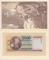 2000. 2000Ft "Millennium" díszcsomagolásban, védőfólia nélkül T:I