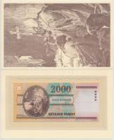 2000. 2000Ft "Millennium" díszcsomagolásban, védőfólia nélkül T:I