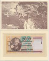 2000. 2000Ft "Millennium" díszcsomagolásban, védőfólia nélkül T:I