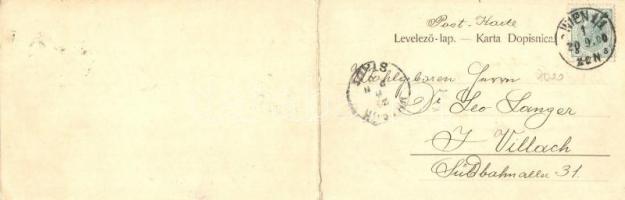 Szamobor, Samobor; Rambergova ulica / street, panoramacard