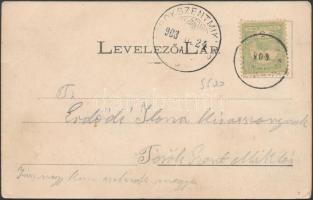 Gyergyószentmiklós, Gheorgheni; Kórház, kiadja Kricsa Péter / hospital  (fa)