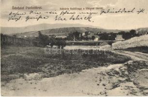 Pankota, Pancota; Kálvária Szőlőhegy a Világosi Várral / vineyards with castle  (EK)