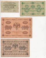 Szocialista Szövetségi Szovjet Köztársaság 1918. 3R + 25R + 100R + 1919. 30R T:III,III-
Russian Soc...