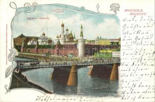 Moscow, Moscou; Kremlin, Art Nouveau