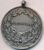 1917. "Károly Ezüst Vitézségi Érem I. osztálya" jelzetlen Ag kitüntetés, mellszalag nélkül...