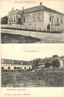 Mócs, Mociu; Takarékpénztár, csendőrlaktanya / savings bank, gendarme barracks