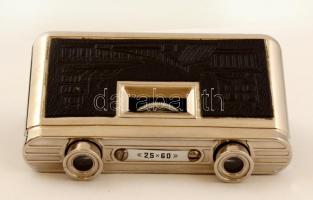 Színházi látcső, 2,5x nagyítású lencsével, jó állapotban, 11x6x2 cm