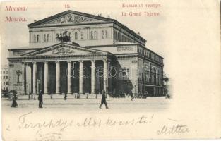 Moscow, Moscau; Grand Theatre (EK)