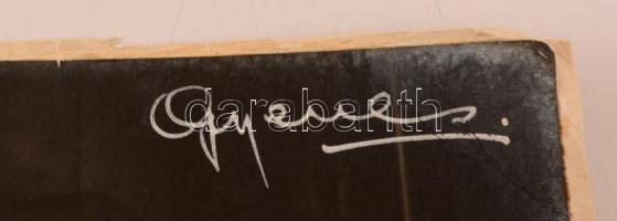 Juan Gyenes, Gyenes János (1912-1995) fotóművész nagyméretű, aláírt képe Muráti Lili (1912-2003) szí...