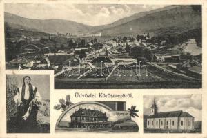 Kőrösmező, Jasina; vasútállomás, népviselet / railway station, folklore