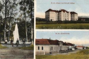 Stubnyafürdő, Turcianske Teplice; Tanítóképző intézet, járásbíróság; kiadja Kohn Edéné / teacher training school, court (EK)