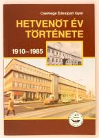 Csemege Édesipari Gyár. Hetvenöt év története 1910-1985. Bp., Révai. Kiadói papírkötés, képekkel illusztrált, jó állapotban.